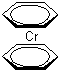 Bis(benzene)chromium molecular structure (CAS 1271-54-1)
