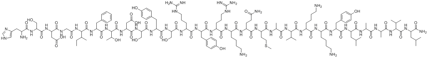 PACAP 1-27 molecular structure (CAS 127317-03-7)