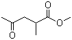 2-Methyl-4-oxopentanoic acid methyl ester molecular structure (CAS 127323-49-3)
