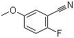 2-Fluoro-5-methoxybenzonitrile molecular structure (CAS 127667-01-0)