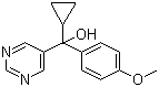 Ancymidol molecular structure (CAS 12771-68-5)