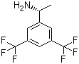 (R)-1-[3,5-Bis(trifluoromethyl)phenyl)ethylamine molecular structure (CAS 127733-47-5)