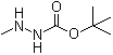 structure of CAS# 127799-54-6, 2-Methylhydrazinecarboxylic acid tert-butyl ester