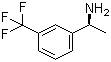 结构式 CAS# 127852-21-5, (S)-1-[3-(三氟甲基)苯基]乙胺