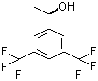 structure of CAS# 127852-28-2, (R)-1-[3,5-Bis(trifluoromethyl)phenyl]ethanol