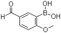 2-Methoxy-5-formylphenylboronic acid molecular structure (CAS 127972-02-5)