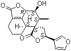 结构式 CAS# 12798-51-5, 石蚕甙 A