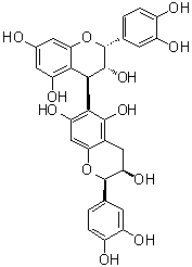 Procyanidin B5 molecular structure (CAS 12798-57-1)