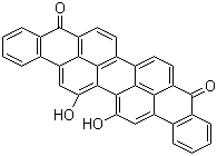 16,17-Dihydroxyviolanthrene-5,10-dione molecular structure (CAS 128-59-6)