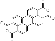 3,4,9,10-Perylenetetracarboxylic dianhydride molecular structure (CAS 128-69-8)