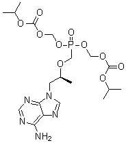 (S)-Tenofovir Disoproxil molecular structure (CAS 1280130-08-6)
