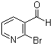 结构式 CAS# 128071-75-0, 2-溴-3-吡啶甲醛