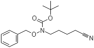N-(4-Cyanobutyl)-N-(phenylmethoxy)carbamic acid tert-butyl ester molecular structure (CAS 128173-50-2)
