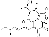 Chaetoviridin A分子结构 (CAS 128252-98-2)