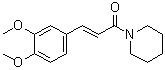 (2E)-3-(3,4-Dimethoxyphenyl)-1-(1-piperidinyl)-2-propen-1-one molecular structure (CAS 128261-84-7)