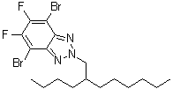 4,7-Dibromo-2-(2-butyloctyl)-5,6-difluoro-2H-benzotriazole molecular structure (CAS 1283099-24-0)