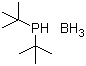 结构式 CAS# 128363-76-8, 二叔丁基膦硼烷络合物
