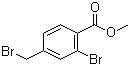 结构式 CAS# 128577-48-0, 2-溴-4-溴甲基苯甲酸甲酯