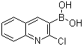 2-Chloroquinoline-3-boronic acid molecular structure (CAS 128676-84-6)