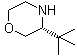 (3R)-3-(1,1-Dimethylethyl)morpholine molecular structure (CAS 1286768-66-8)