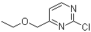 2-Chloro-4-(ethoxymethyl)pyrimidine molecular structure (CAS 1289385-59-6)