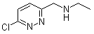 6-Chloro-N-ethyl-3-pyridazinemethanamine molecular structure (CAS 1289386-56-6)