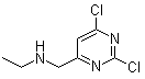 2,6-Dichloro-N-ethyl-4-pyrimidinemethanamine molecular structure (CAS 1289386-58-8)