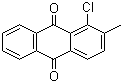 1-氯二甲基蒽醌分子结构 (CAS 129-35-1)