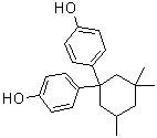 structure of CAS# 129188-99-4, Bisphenol TMC;4,4'-(3,3,5-Trimethylcyclohexylidene)diphenol; BISP-TMC; BPTMC; Bis(4-hydroxyphenyl)-3,3,5-trimethylcyclohexane