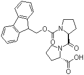structure of CAS# 129223-22-9, Fmoc-Pro-Pro-OH;Fmoc-Prolinyl-proline