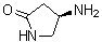(4R)-4-Amino-2-pyrrolidinone molecular structure (CAS 1292324-66-3)