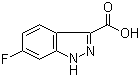 6-氟-1H-吲唑-3-羧酸分子结构 (CAS 129295-30-3)