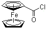 二茂铁甲酰氯分子结构 (CAS 1293-79-4)