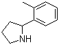 2-(2-Methylphenyl)pyrrolidine molecular structure (CAS 129540-23-4)