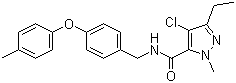 唑虫酰胺分子结构 (CAS 129558-76-5)