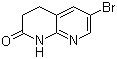 结构式 CAS# 129686-16-4, 6-溴-3,4-二氢-1H-[1,8]萘啶-2-酮