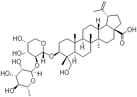 Pulchinenoside A molecular structure (CAS 129724-84-1)