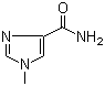 结构式 CAS# 129993-47-1, 1-甲基-1H-咪唑-4-甲酰胺