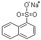 Sodium 1-naphthalenesulfonate molecular structure (CAS 130-14-3)