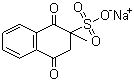 结构式 CAS# 130-37-0, 亚硫酸氢钠甲萘醌; 维生素 K3