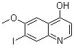 7-Iodo-6-methoxy-4-quinolinol molecular structure (CAS 1300031-68-8)
