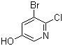 structure of CAS# 130115-85-4, 2-Chloro-3-bromo-5-hydroxypyridine