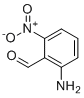 2-氨基-6-硝基苯甲醛分子结构 (CAS 130133-53-8)
