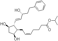 结构式 CAS# 130209-76-6, 比马前列素异丙酯