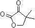 4,4-Dimethyl-2,3-furandione molecular structure (CAS 13031-04-4)