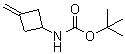 结构式 CAS# 130369-04-9, (3-亚甲基环丁基)氨基甲酸叔丁酯