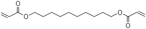 1,10-Decanediol diacrylate molecular structure (CAS 13048-34-5)