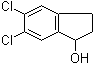 5,6-Dichloroindan-1-ol molecular structure (CAS 130569-31-2)