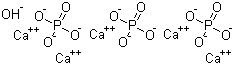 Hydroxyapatite molecular structure (CAS 1306-06-5)