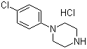 1-(4-Chlorophenyl)piperazine hydrochloride molecular structure (CAS 13078-12-1)